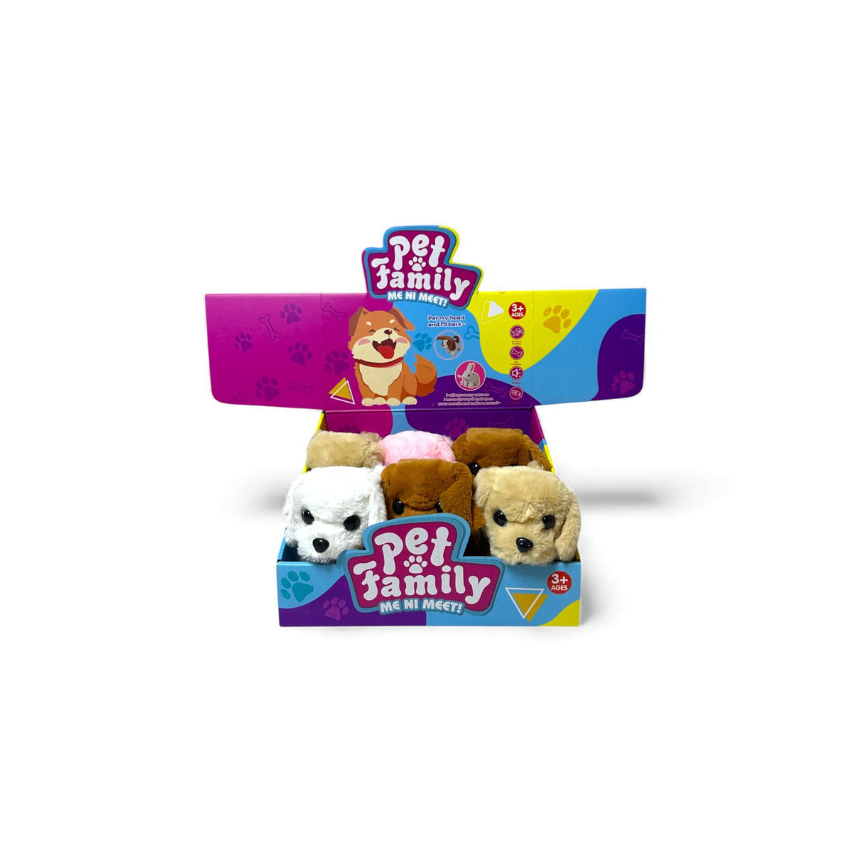 1 PCS Mini Plush Pet 3+Age
