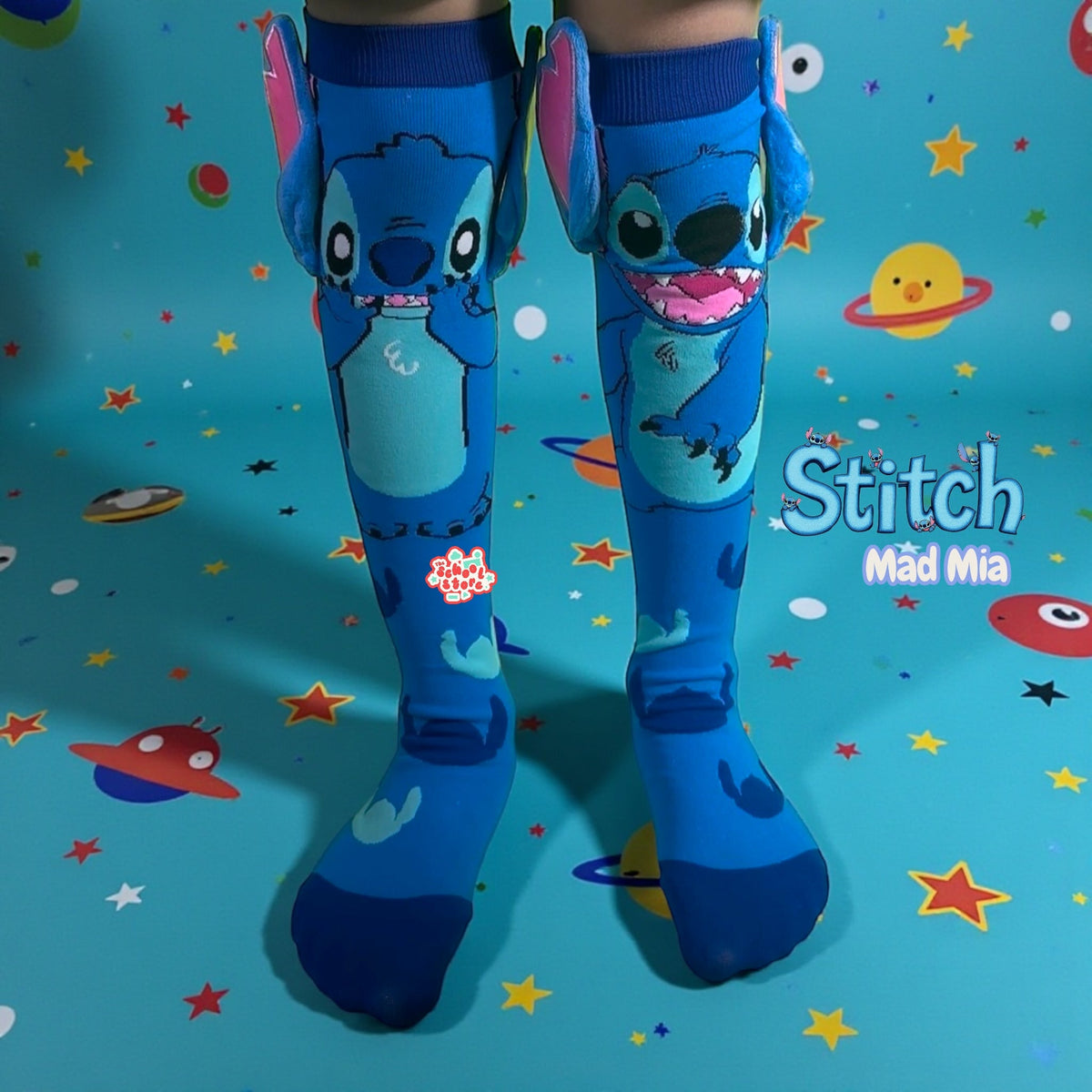 Stitch Original 3D Socks Mad Mia ( Free size Fits All )