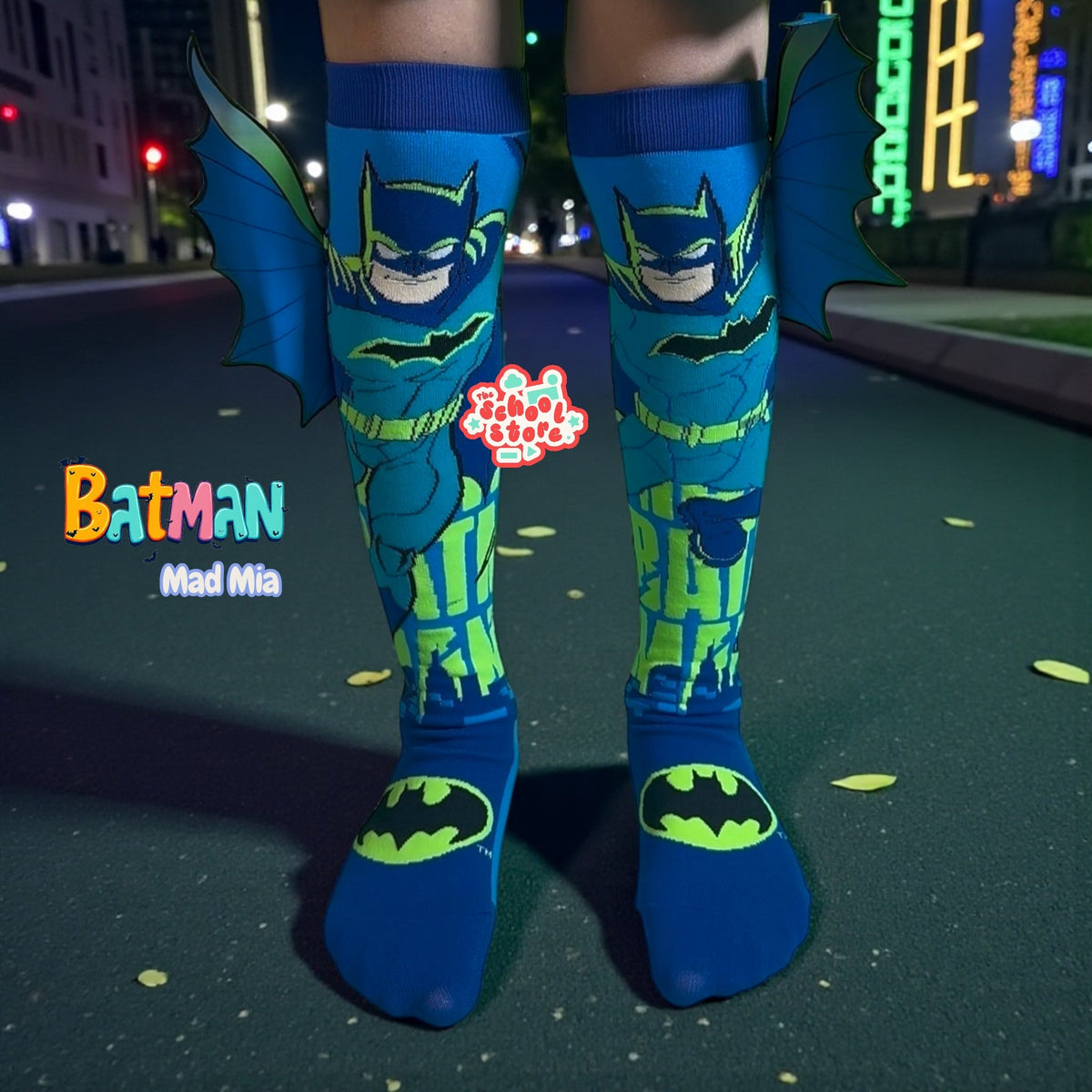 Batman Original 3D Socks Mad Mia ( Free size Fits All )