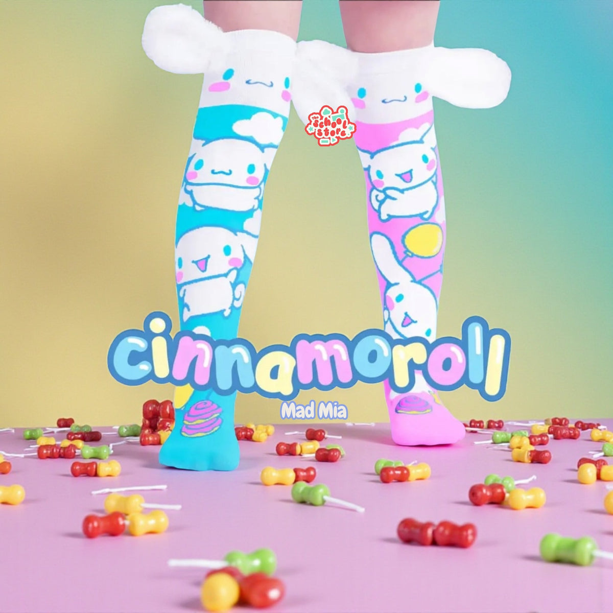 Cinnamorll Original 3D Socks Mad Mia ( Free size Fits All )