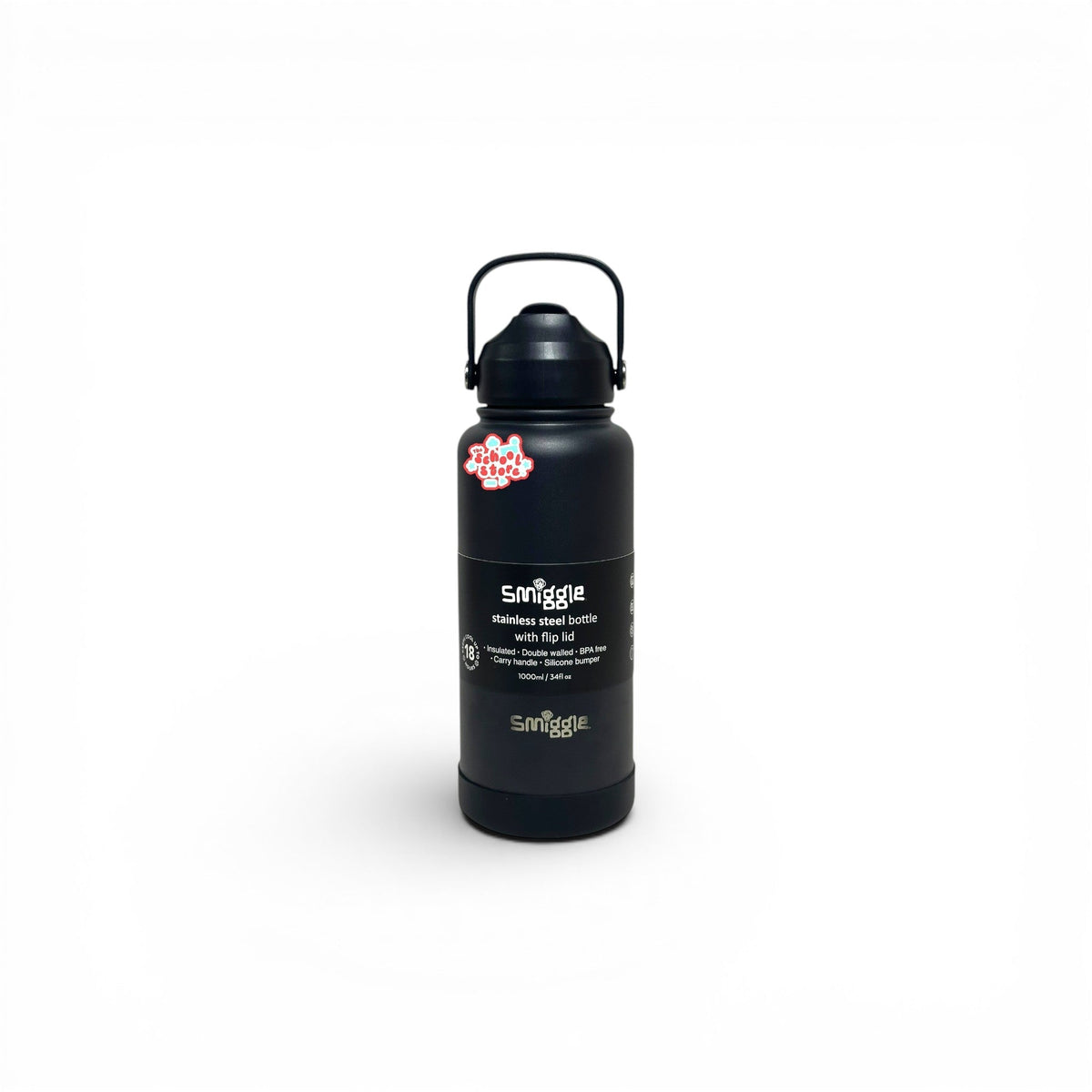 Original stainless metal Flip Lid water bottle 1000ML