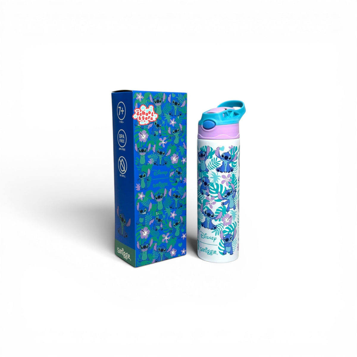 Stitch Stainless Metal Sipper Water Bottle 520ML