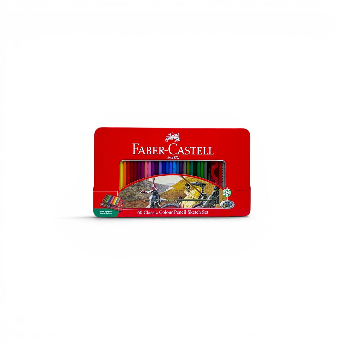60 Pcs Classic Colors Pencil Sketch Set By Faber-Castell 115893