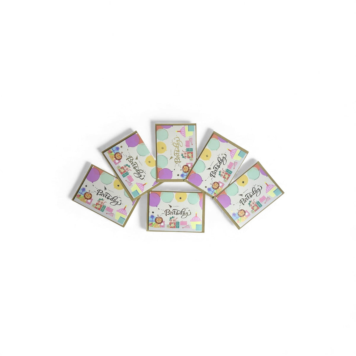 1 PCS Pop Up 3D Birthday Greeting Card