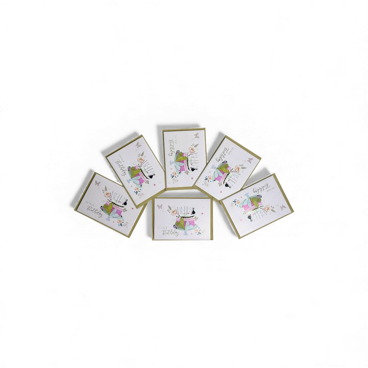 1 PCS Pop Up 3D Birthday Greeting Card