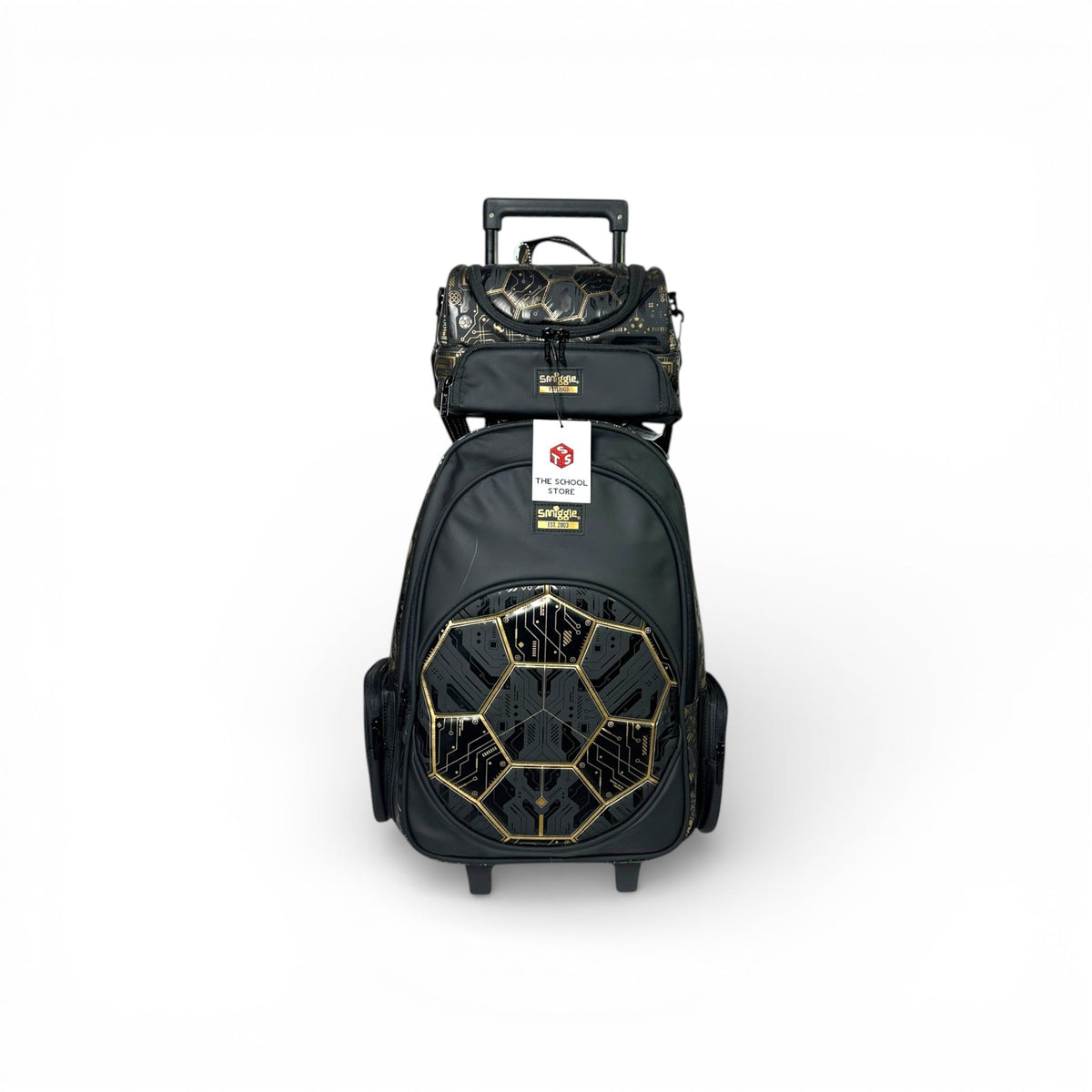 Original Football 2 piece Trolley Bag bundle For Grade 1 Till 5 Boys