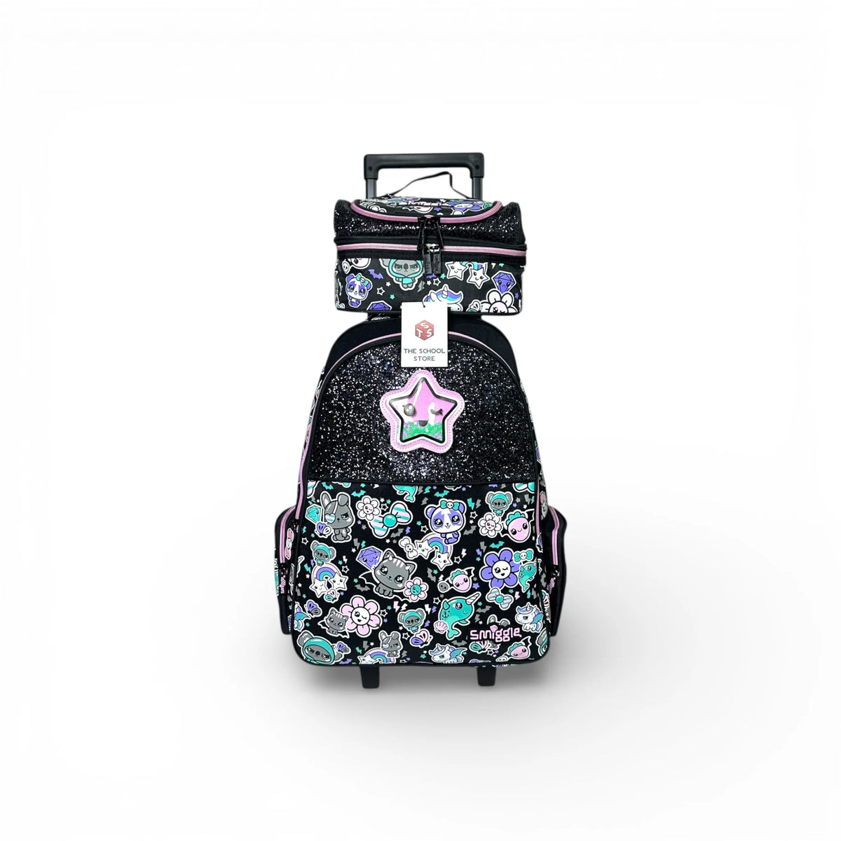 Original Black Trailblazer 2 piece Trolley Bag bundle For Grade 1 Till 5 Girls
