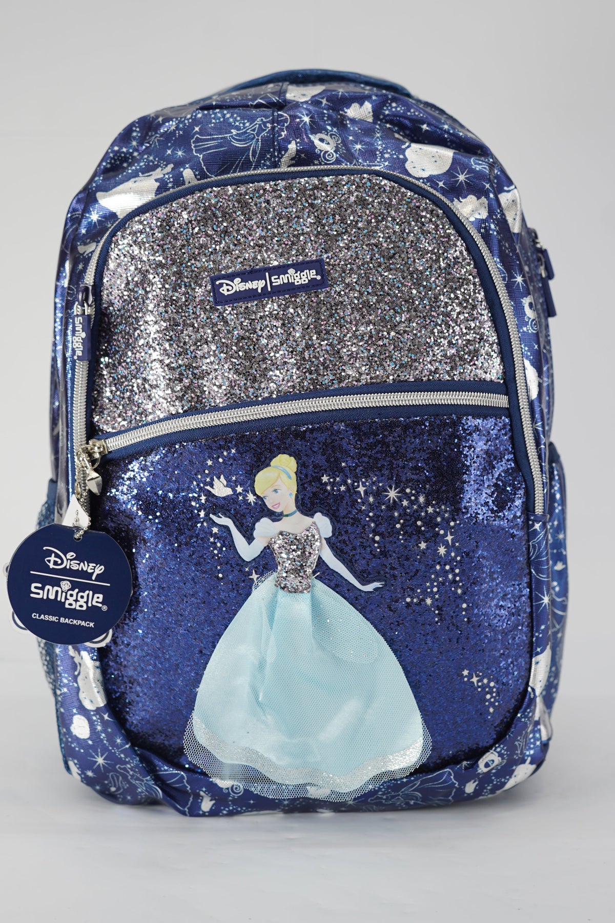 Original 17 Inch Cinderella School Bagpack For Grade 1 till Grade 3 Girls
