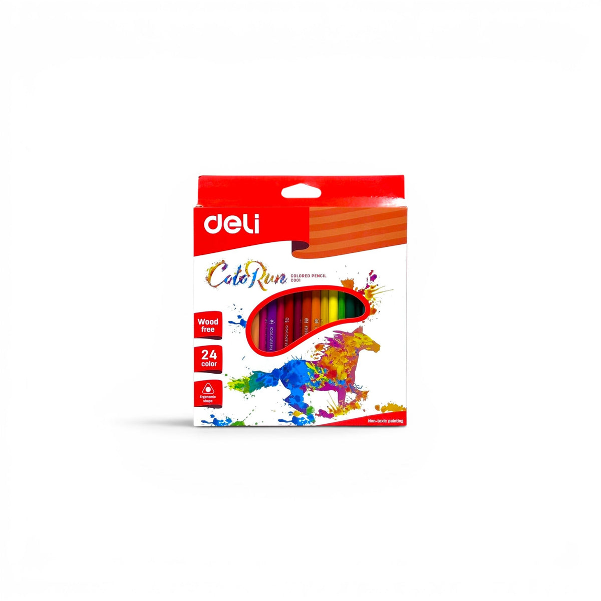 24 Pcs Colors Pencils By Deli C00120