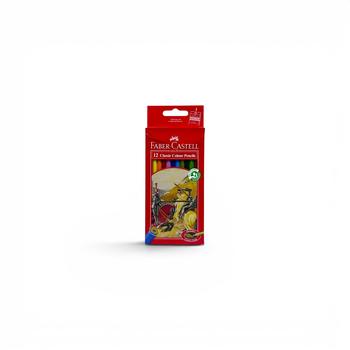 12 Pcs Classic Colors Pencils By Faber-Castell 115852