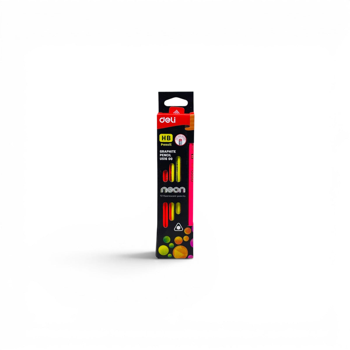 HB Graphite Neon Pencil By Deli U51600