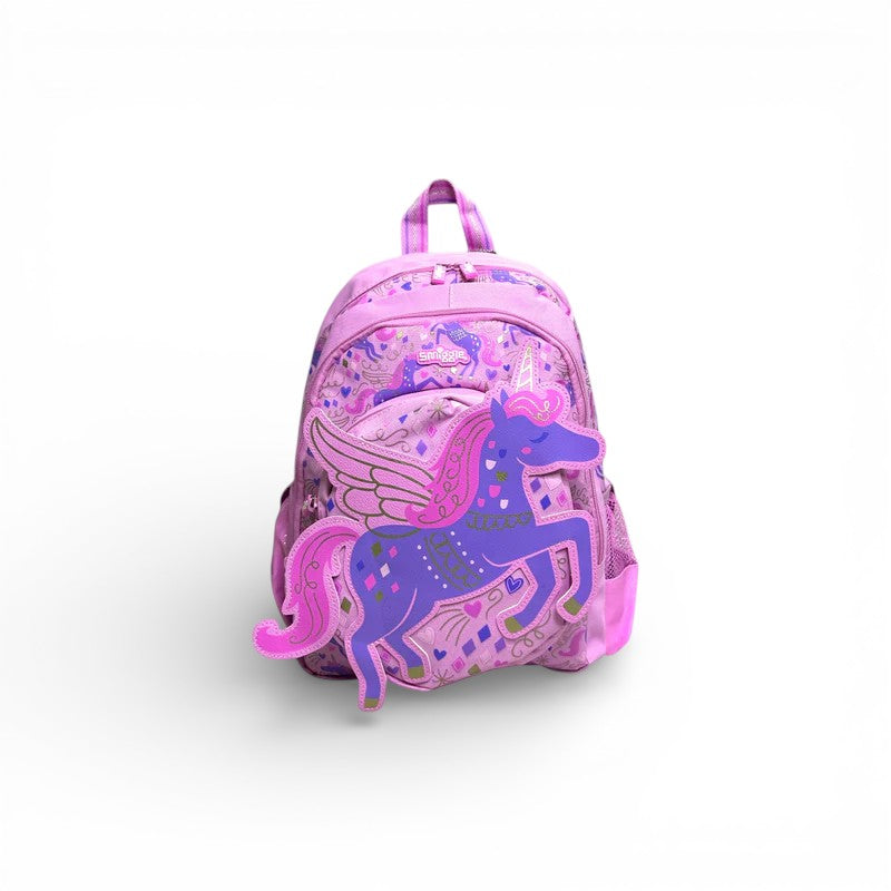 Original 14 Inch Unicorn School Bag for Nursery till KG Girls with Surprise Gift