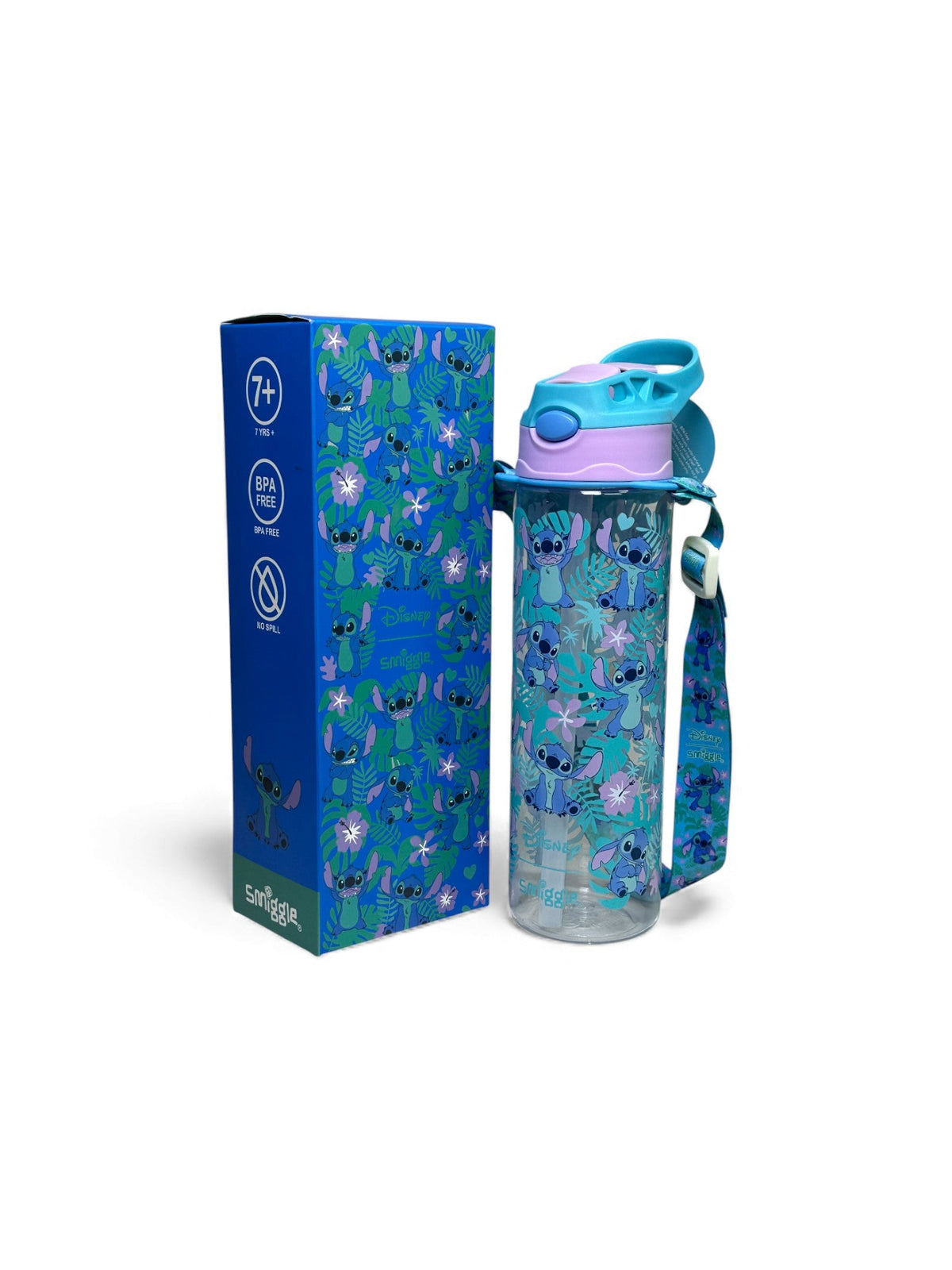Stitch BPA FREE Sipper Water Bottle 680ML/ 23FL OZ