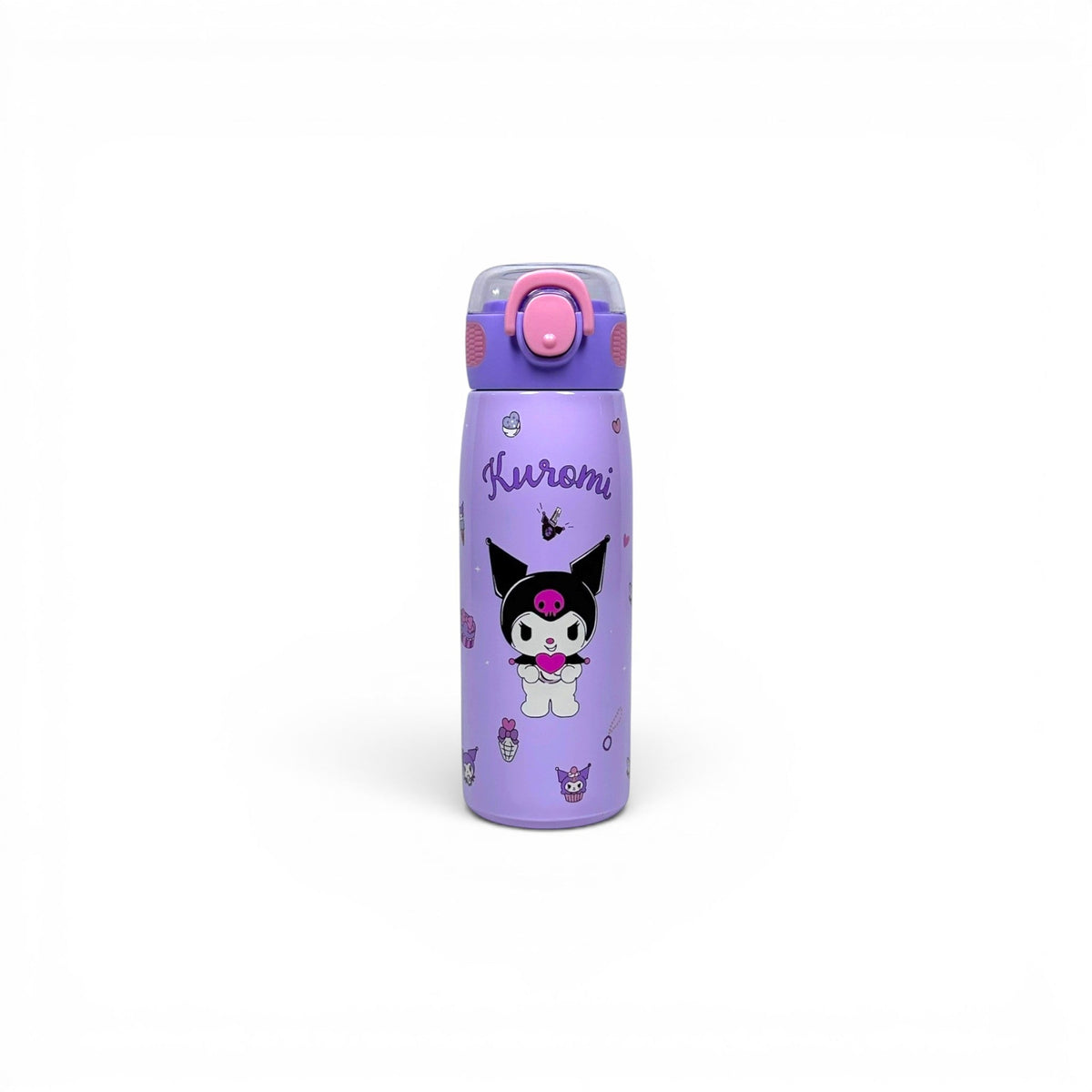 Kuromi Stainless Metal Water Bottle 500ML SS-11