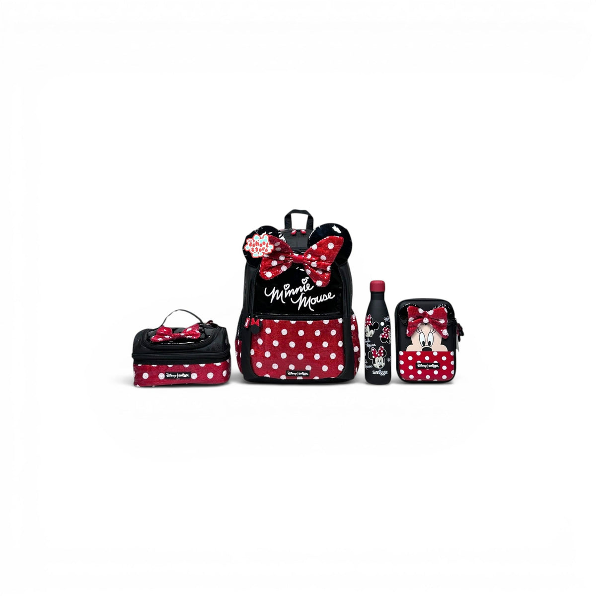 Minnie Mouse 4-piece bundle For Grade 1 Till 3 Girls
