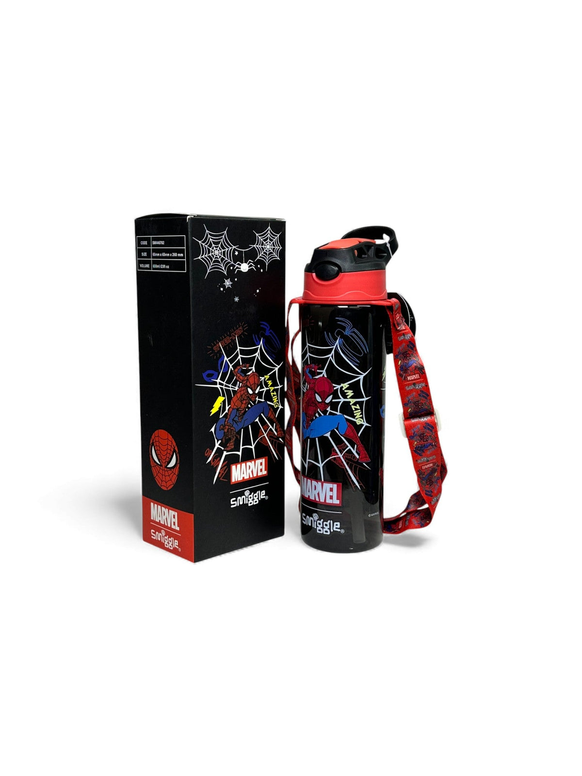 Spiderman BPA FREE Sipper Water Bottle 680ML/ 23FL OZ