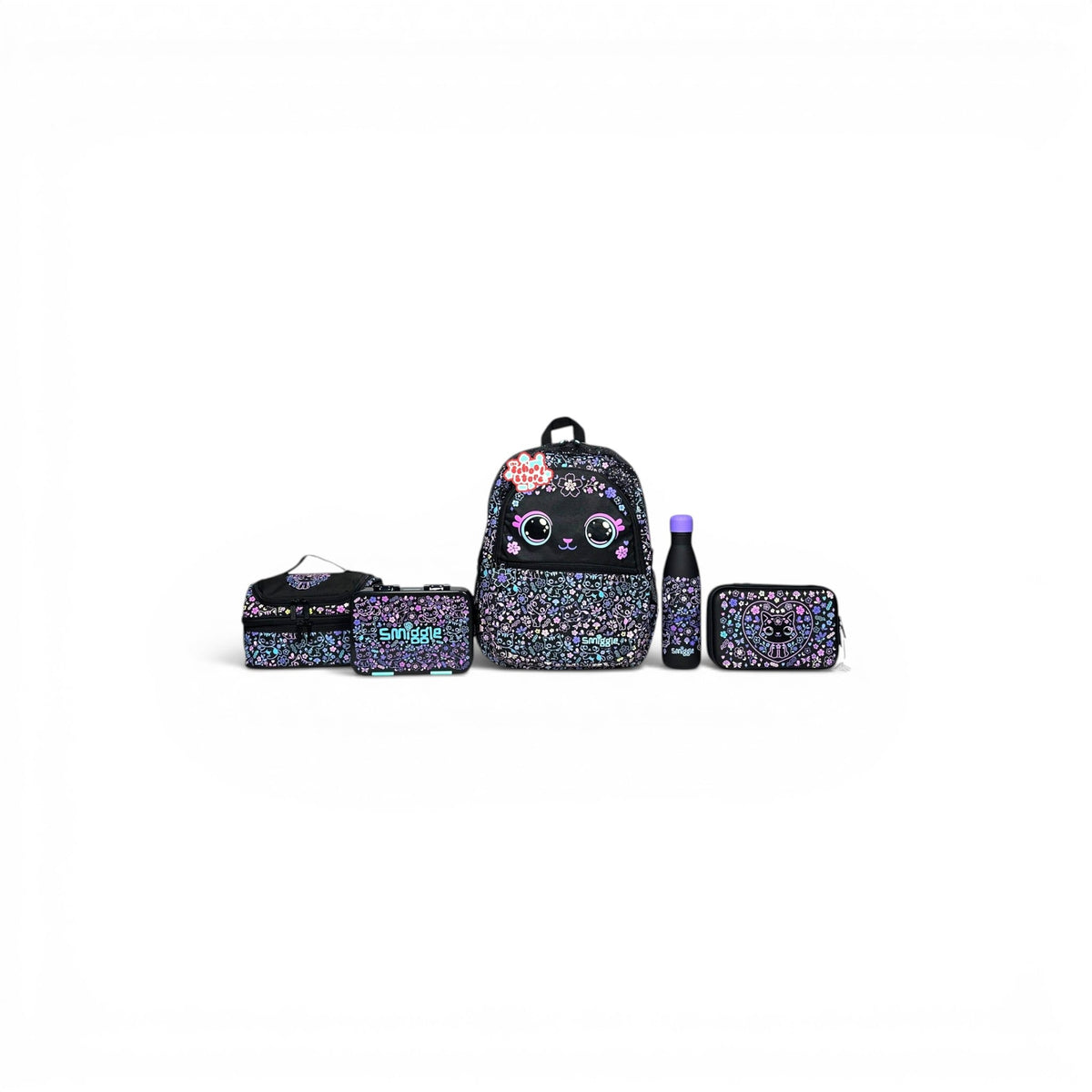 Cat 5-piece bundle For Grade 1 Till 3 Girls