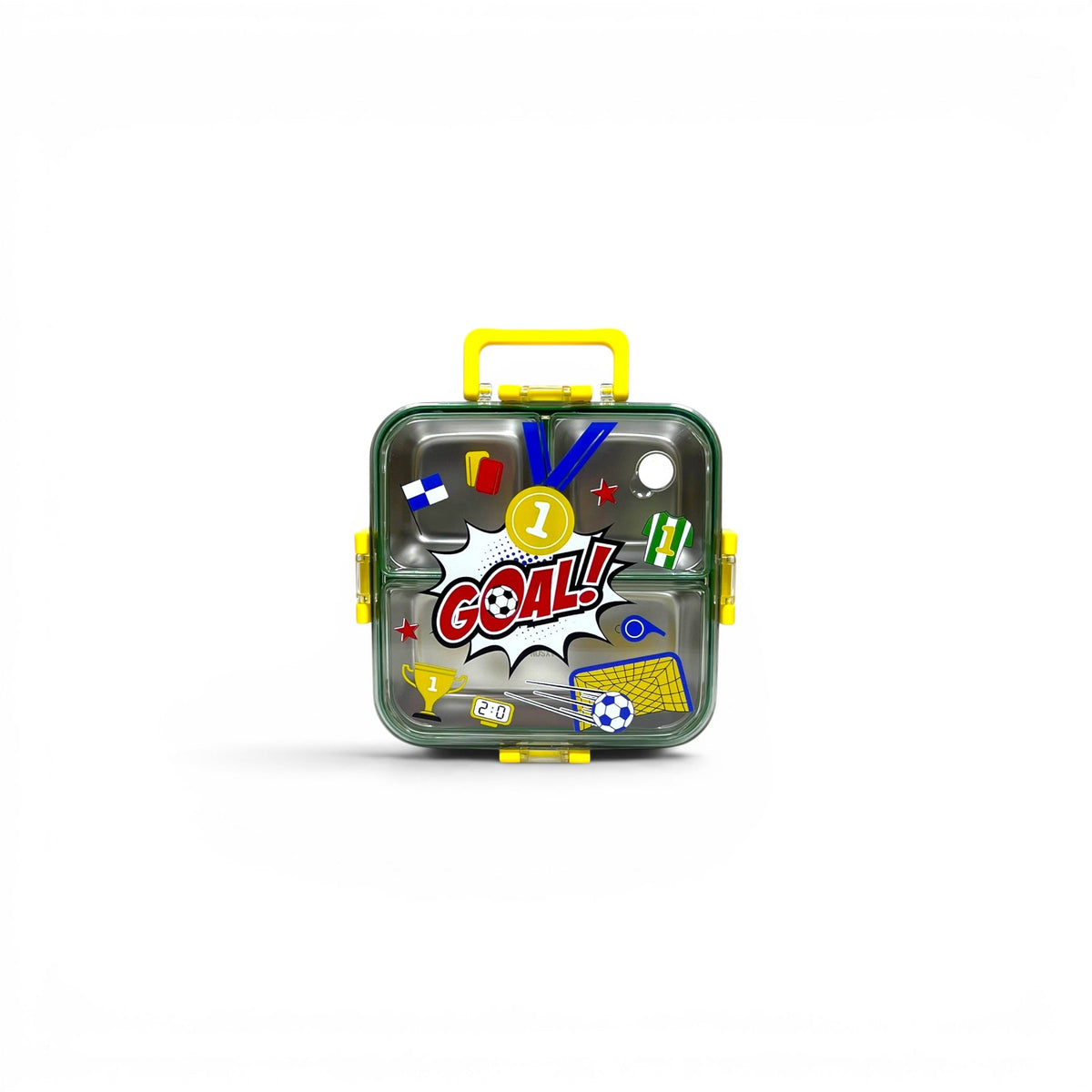 Goal Stainless Metal Lunchbox 750ML LX-7207
