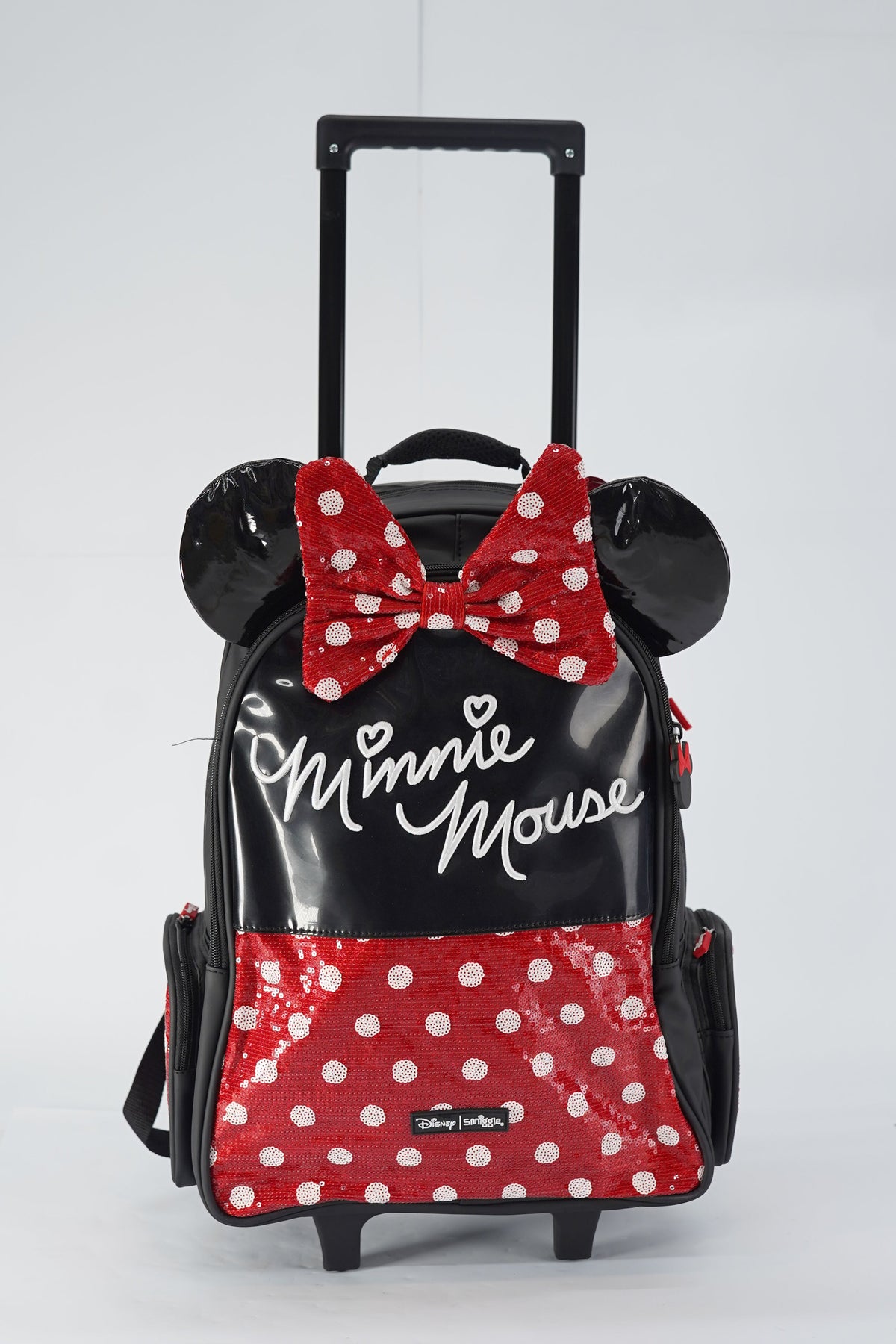 Original Minnie 20 Inch Mouse Trolley School Bag Original for Grade 1 Till Grade 5 Girls