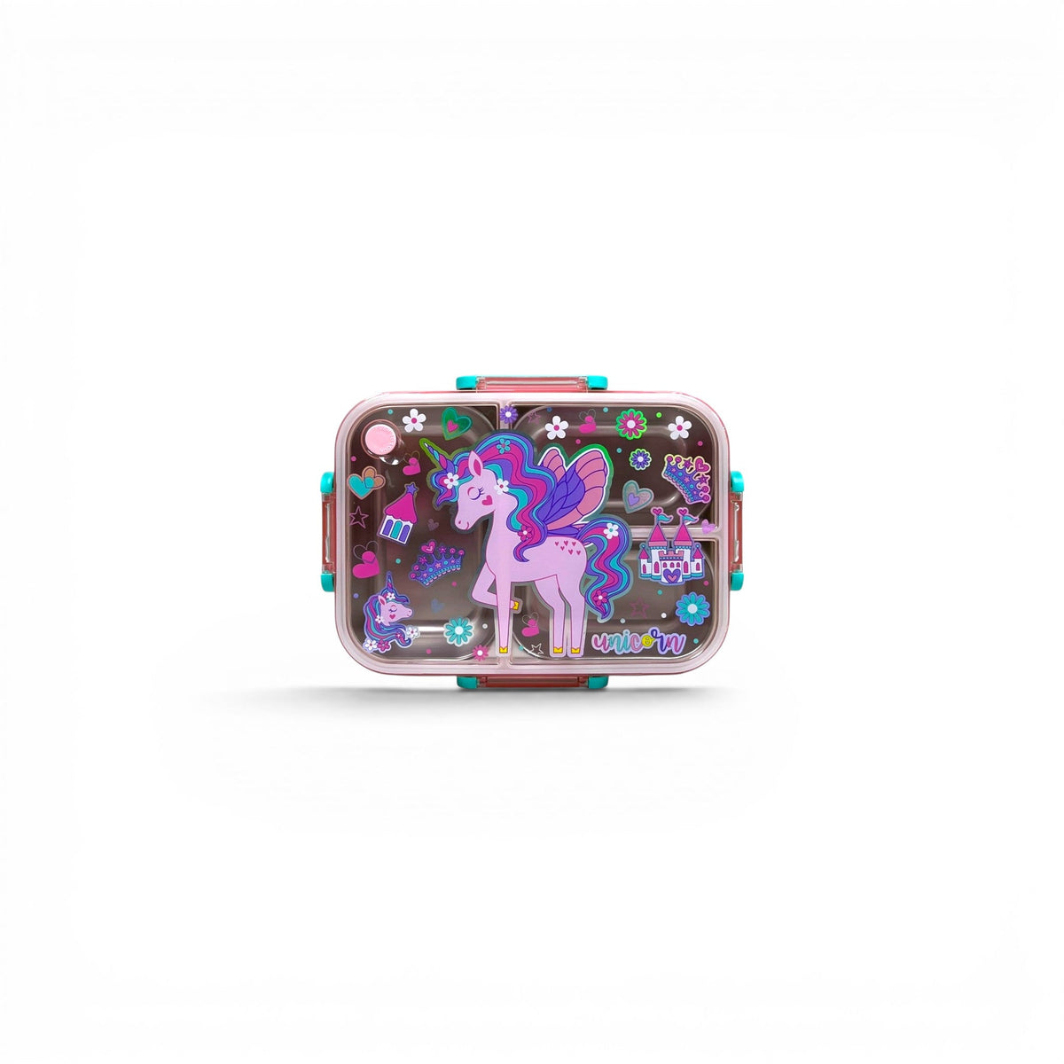 Unicorn Stainless Metal Lunchbox By Vest 800ML U2087