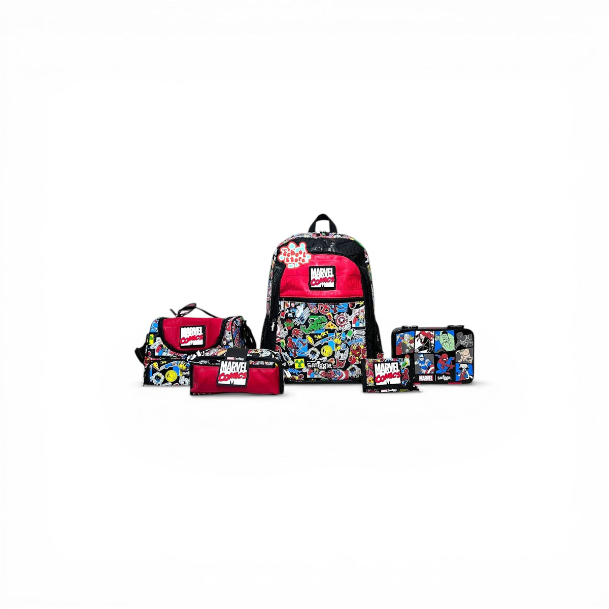Marvel 5-piece bundle For Grade 1 Till 5 Boys