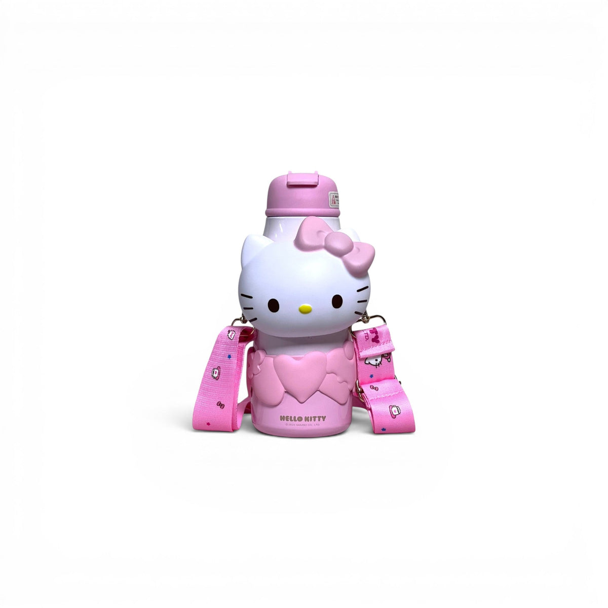 Hello Kitty Stainless Metal Sipper Water Bottle 640ML 3124