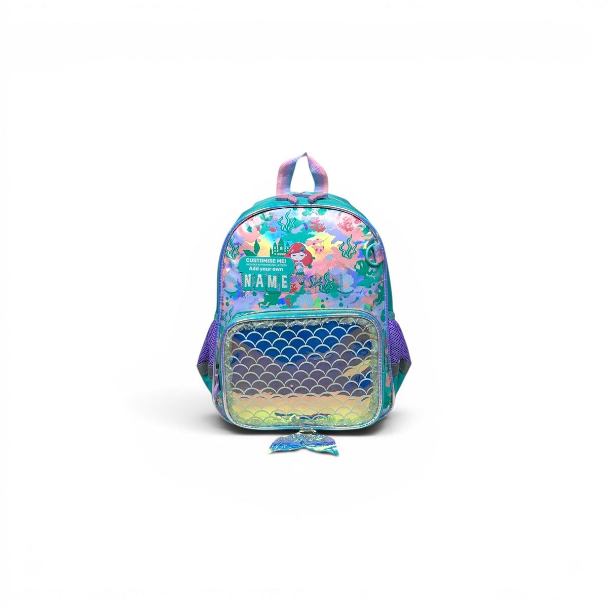 14 Inch Mermaid School Bag By Vest For Nursery Till KG Girls U2021