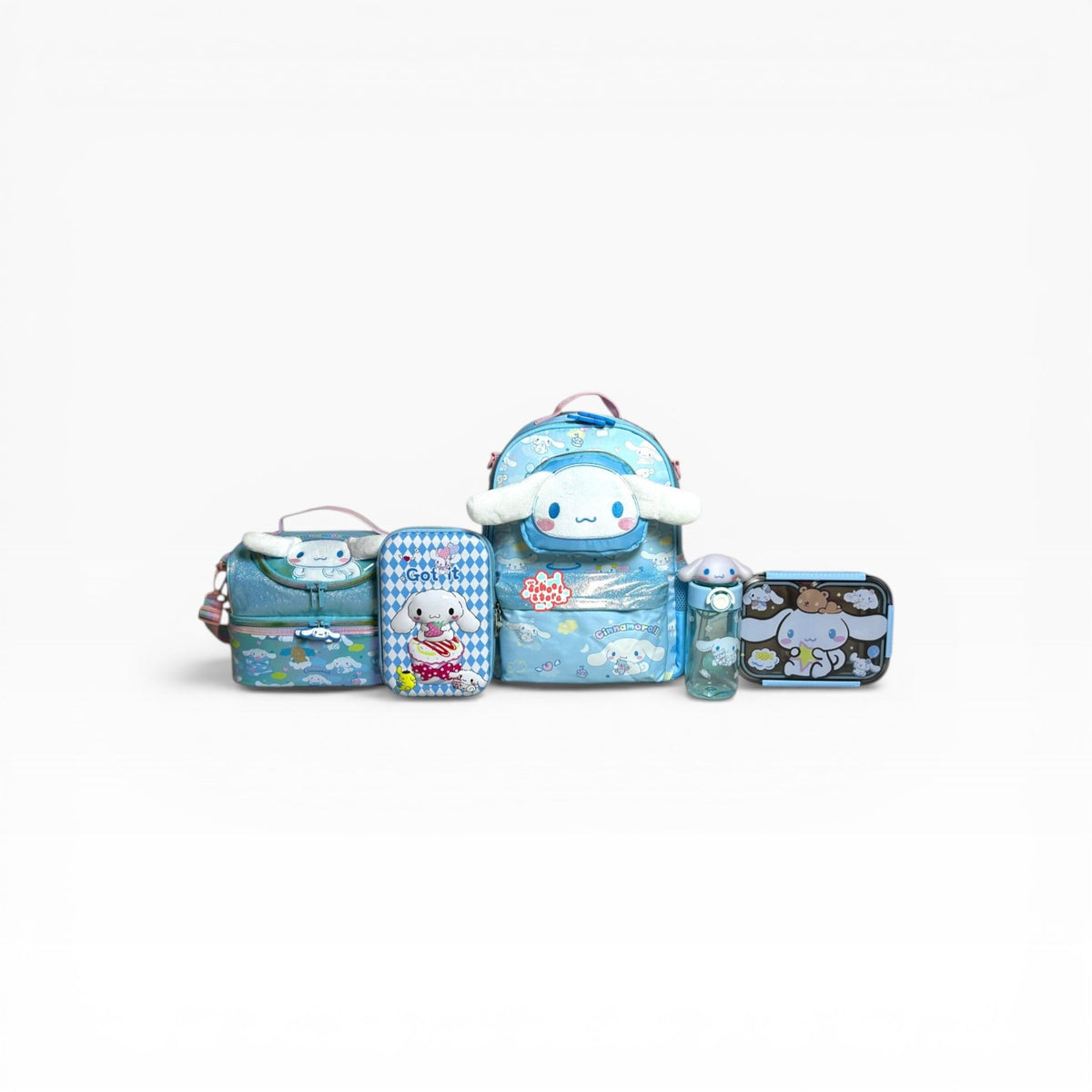 Cinnamoroll 5-piece bundle For KG till Grade 2 Girls