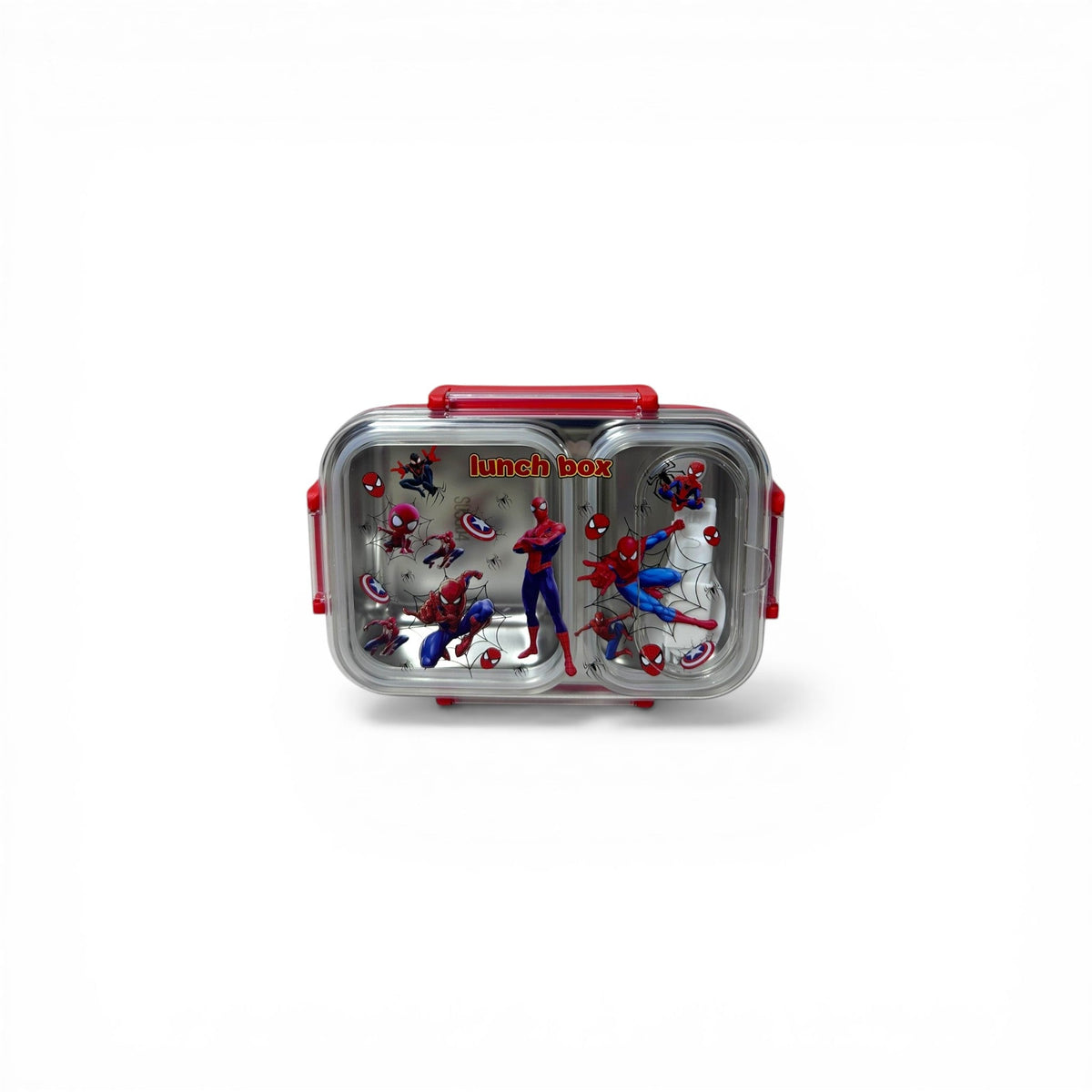 Spiderman Stainless Metal Lunchbox 600ML