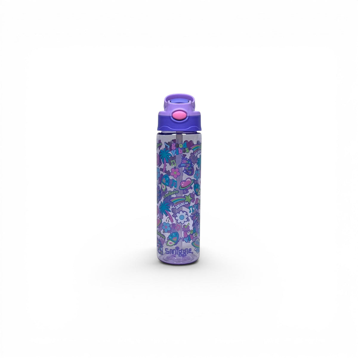 Party Beach BPA FREE Sipper Water Bottle 680ML/ 23FL OZ