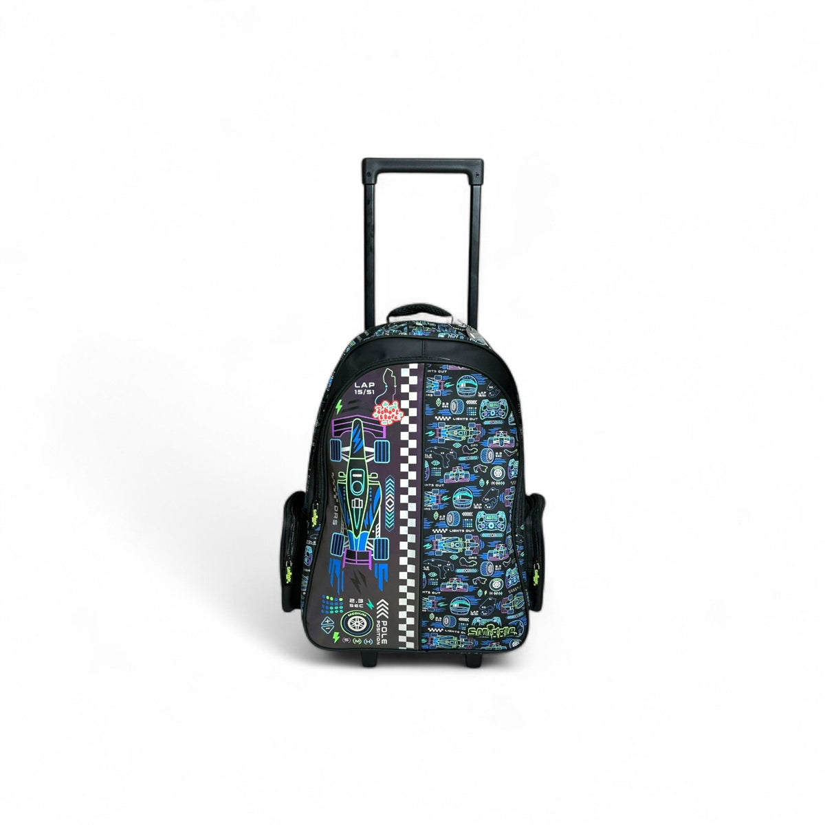 Original 20 Inch Formula Car Trolley School Bag for Grade 1 Till Grade 5 Boys