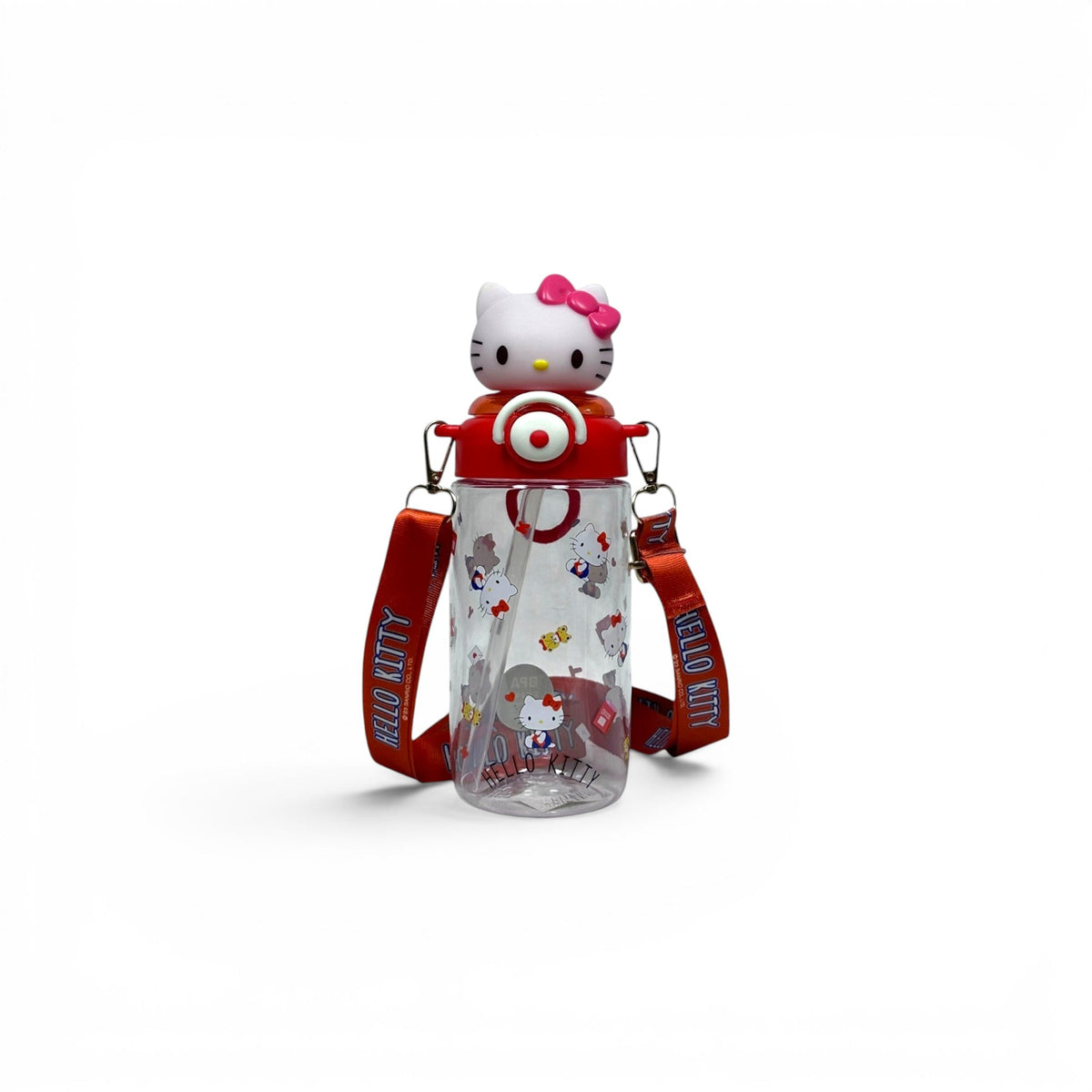 Hello Kitty BPA FREE Sipper Water Bottle 650ML V4050