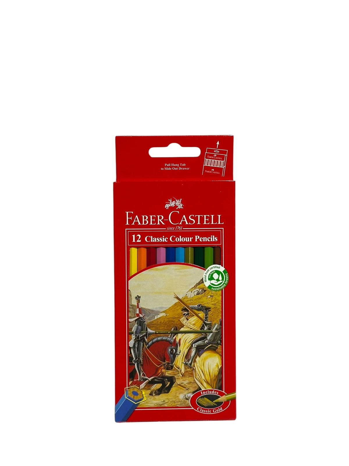 Faber Castell 12 Classic Colors Pencils