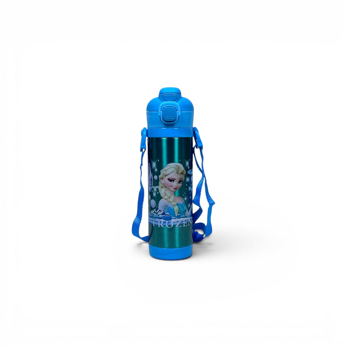 Frozen Dual Sipper Stainless Metal Water Bottle 500ML GB-500