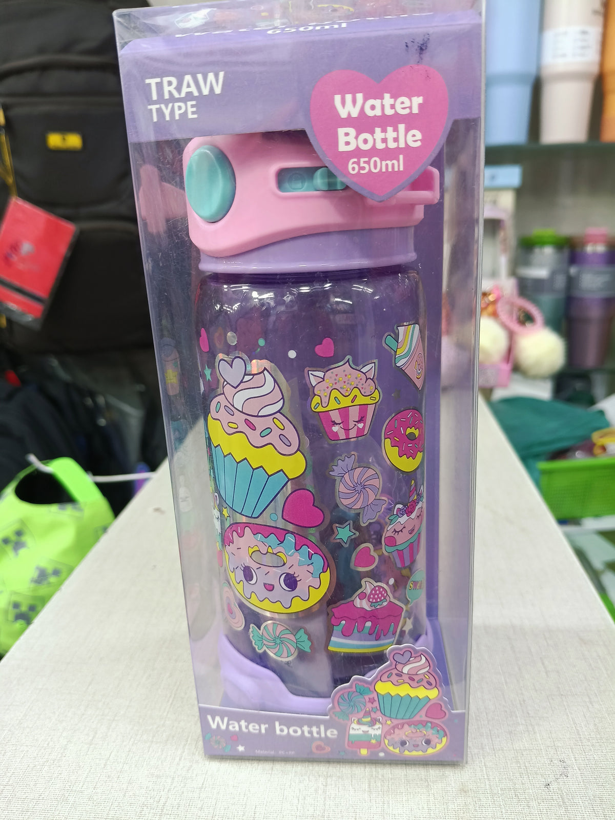 Cup Cake 650MLWater Bottle By Vest