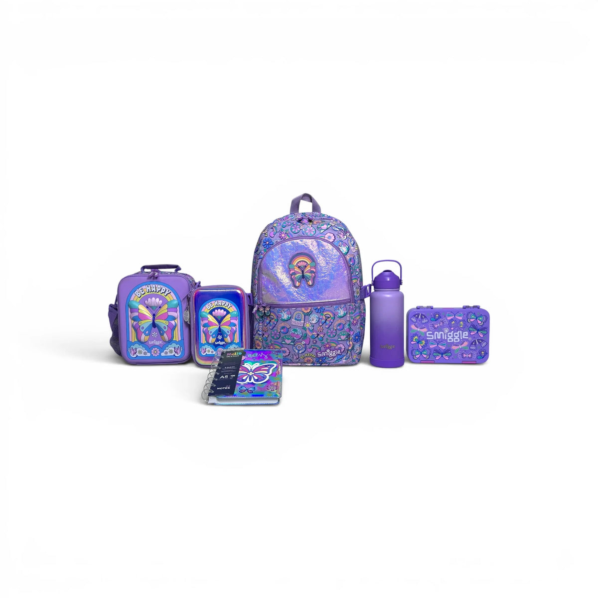 Butterfly 6-piece bundle For Grade 1 Till 5 Girls