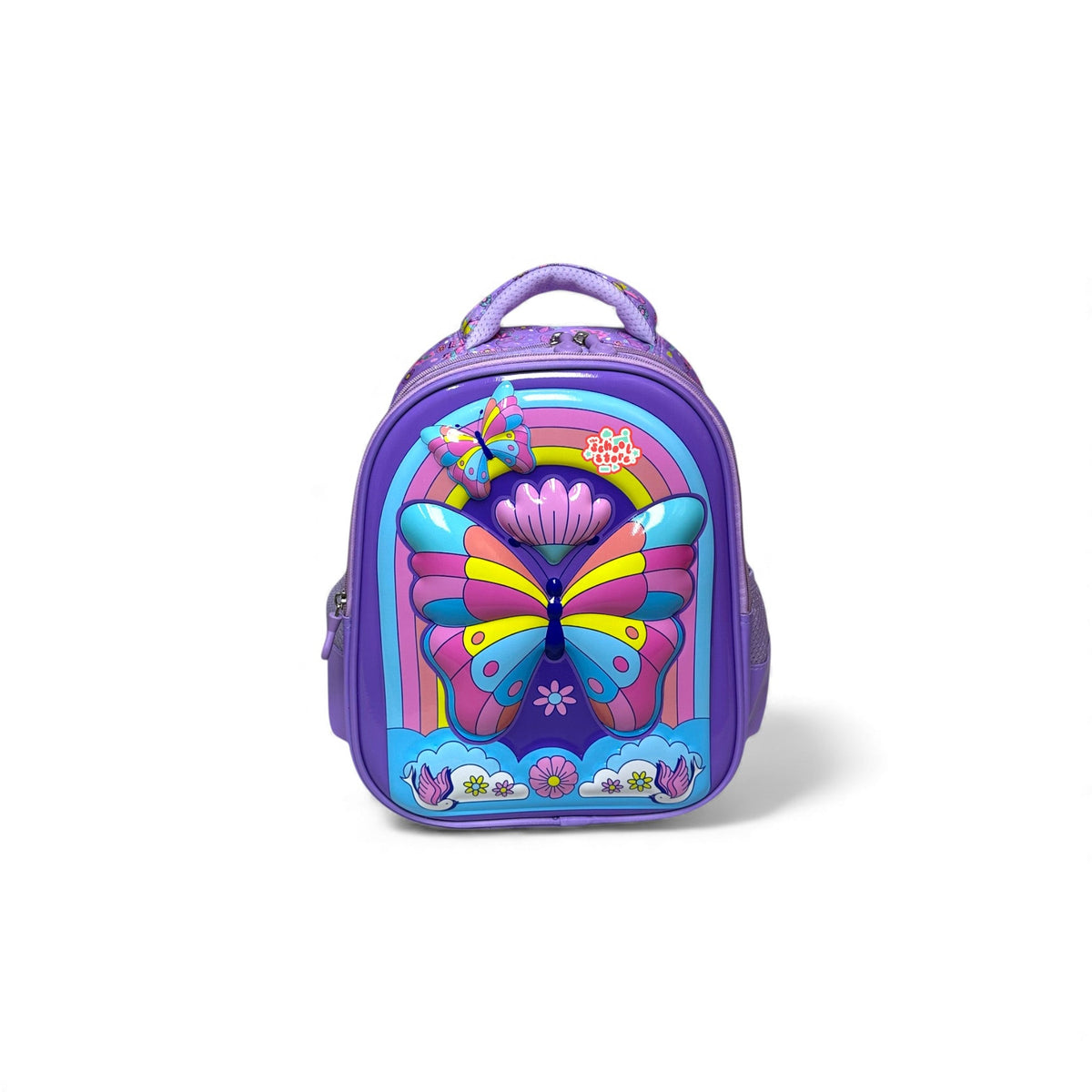 14 Inch Butterfly Trolley Bag For Nursery Till KG Girls