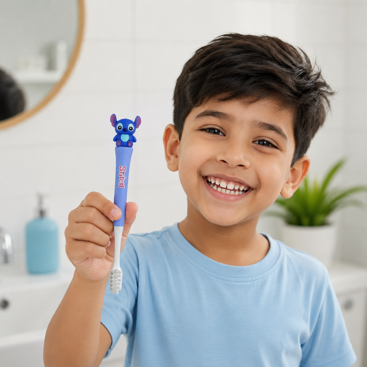 Stitch Soft Flocking Toothbrush