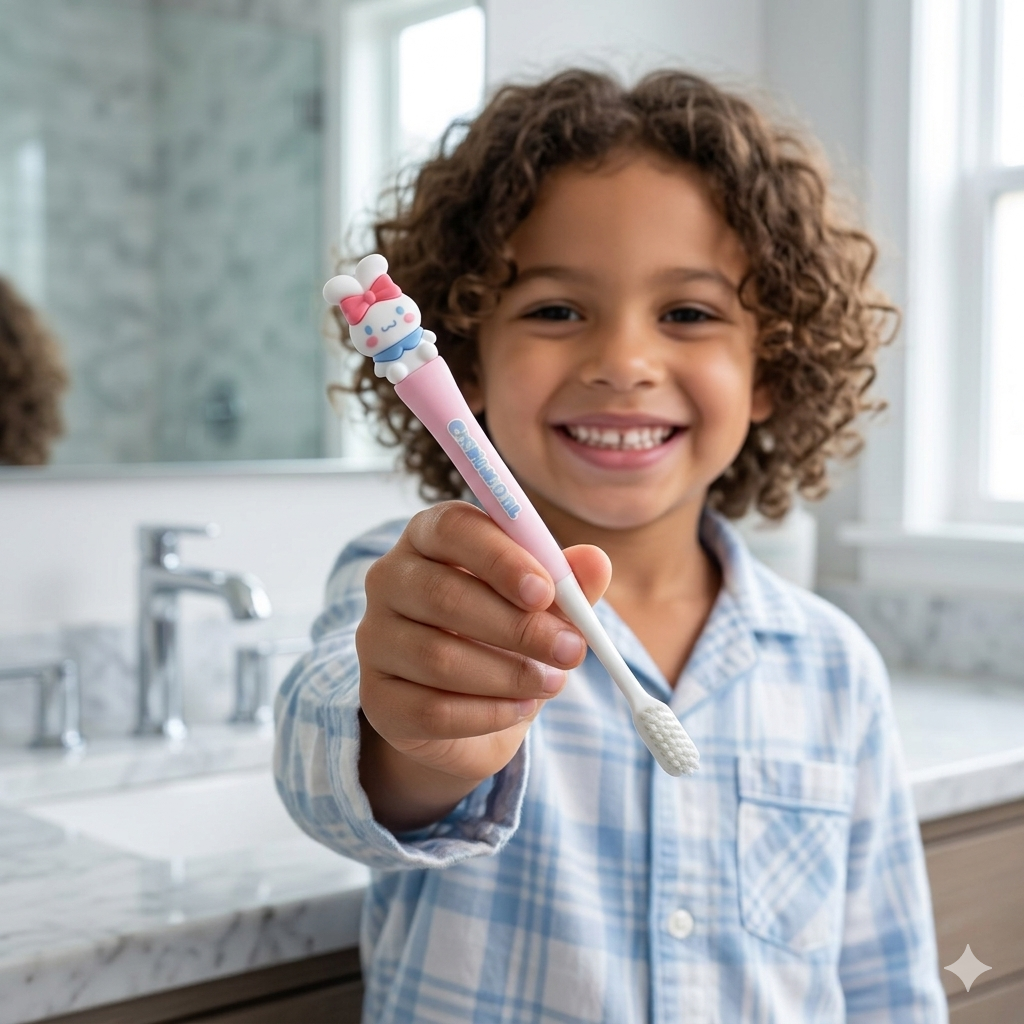 Cinnamoroll Soft Flocking Toothbrush