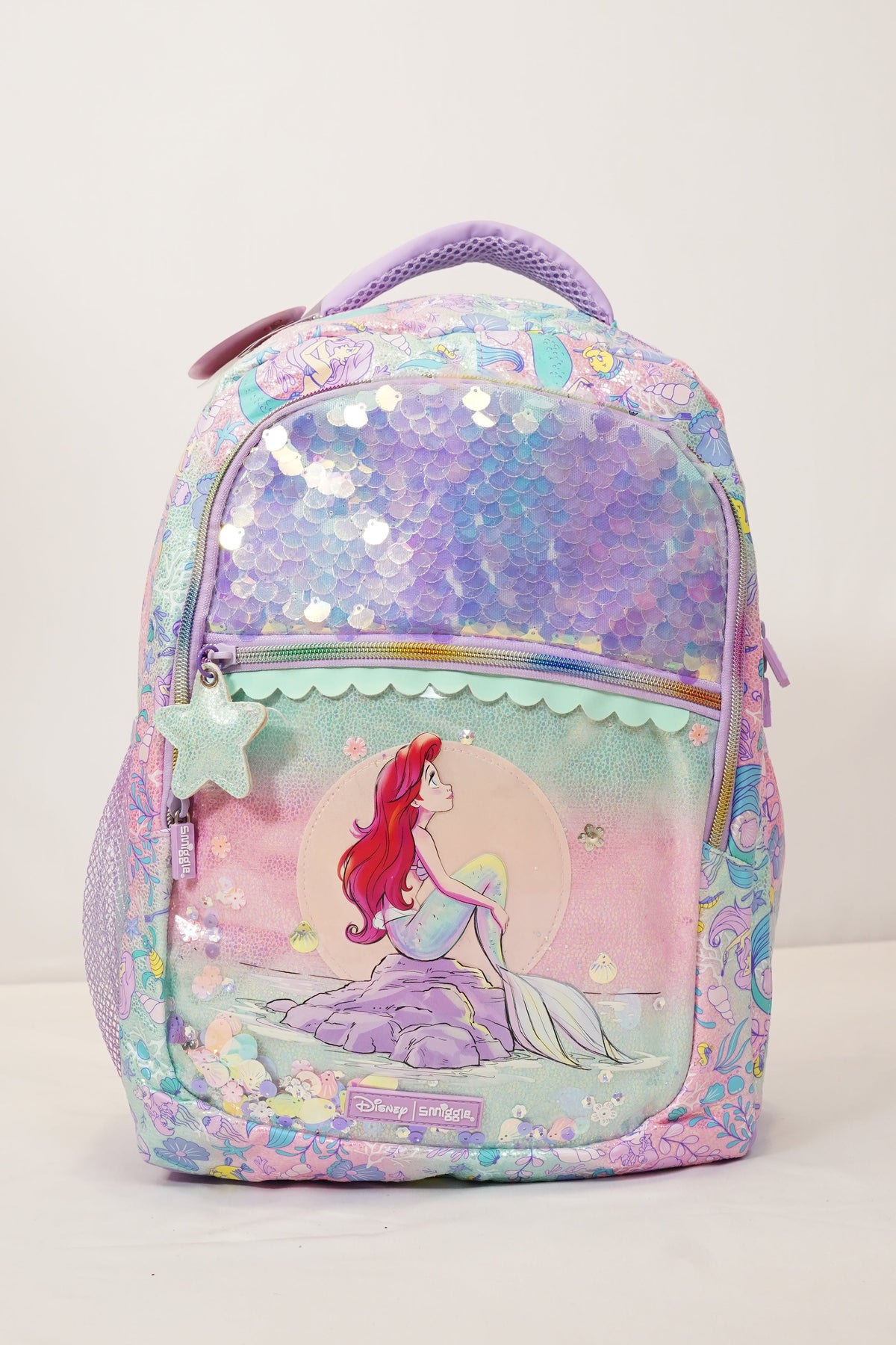 Original 17 Inch Mermaid School Bagpack For Grade 1 Till Grade 5 Girls