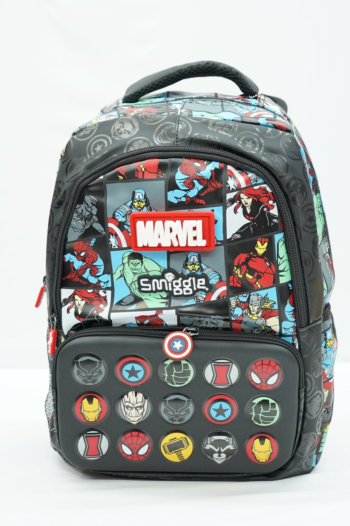 Original 17Inch Marvels School Bag For Grade 1 Till Grade 5 Boys