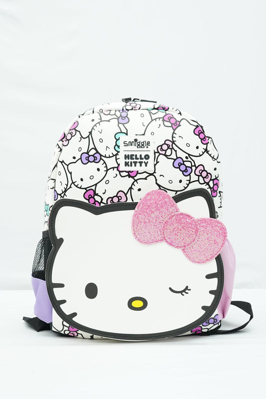 Original 14 Inch Hello Kitty School BagPack for Nursery till Grade KG Girls With Surprise Gift