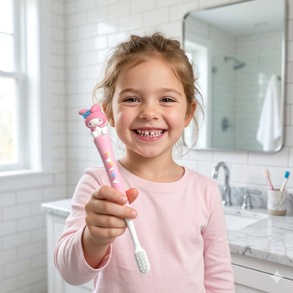 Melody Soft Flocking Toothbrush
