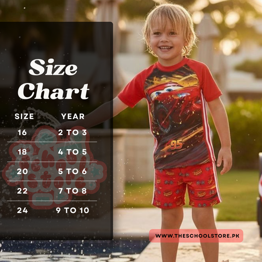 McQueen 2 Piece Swimming Costume