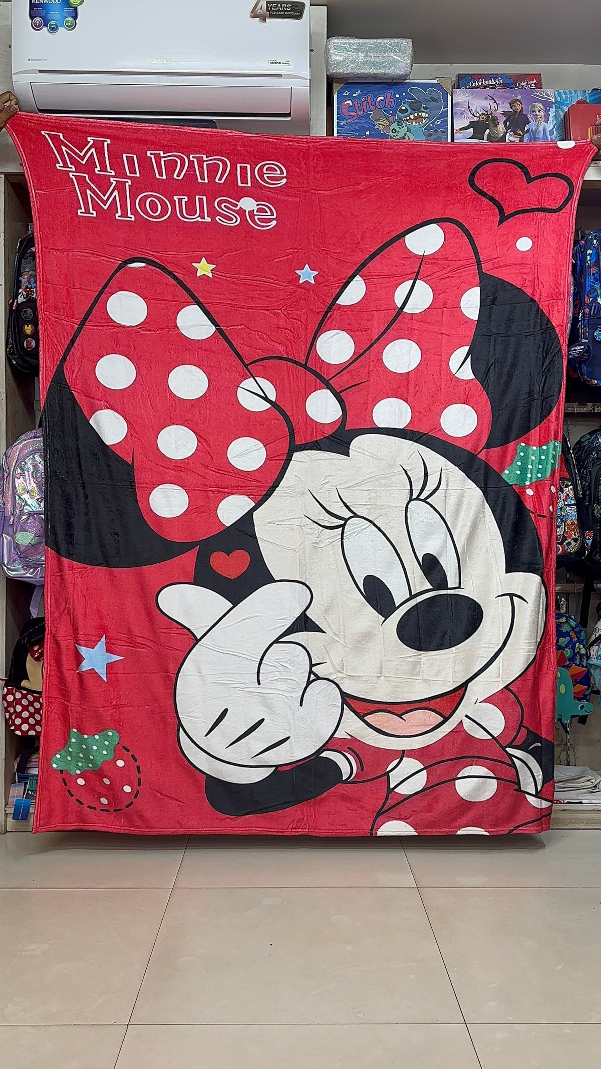 Minnie Mouse Fleece Blank Kit