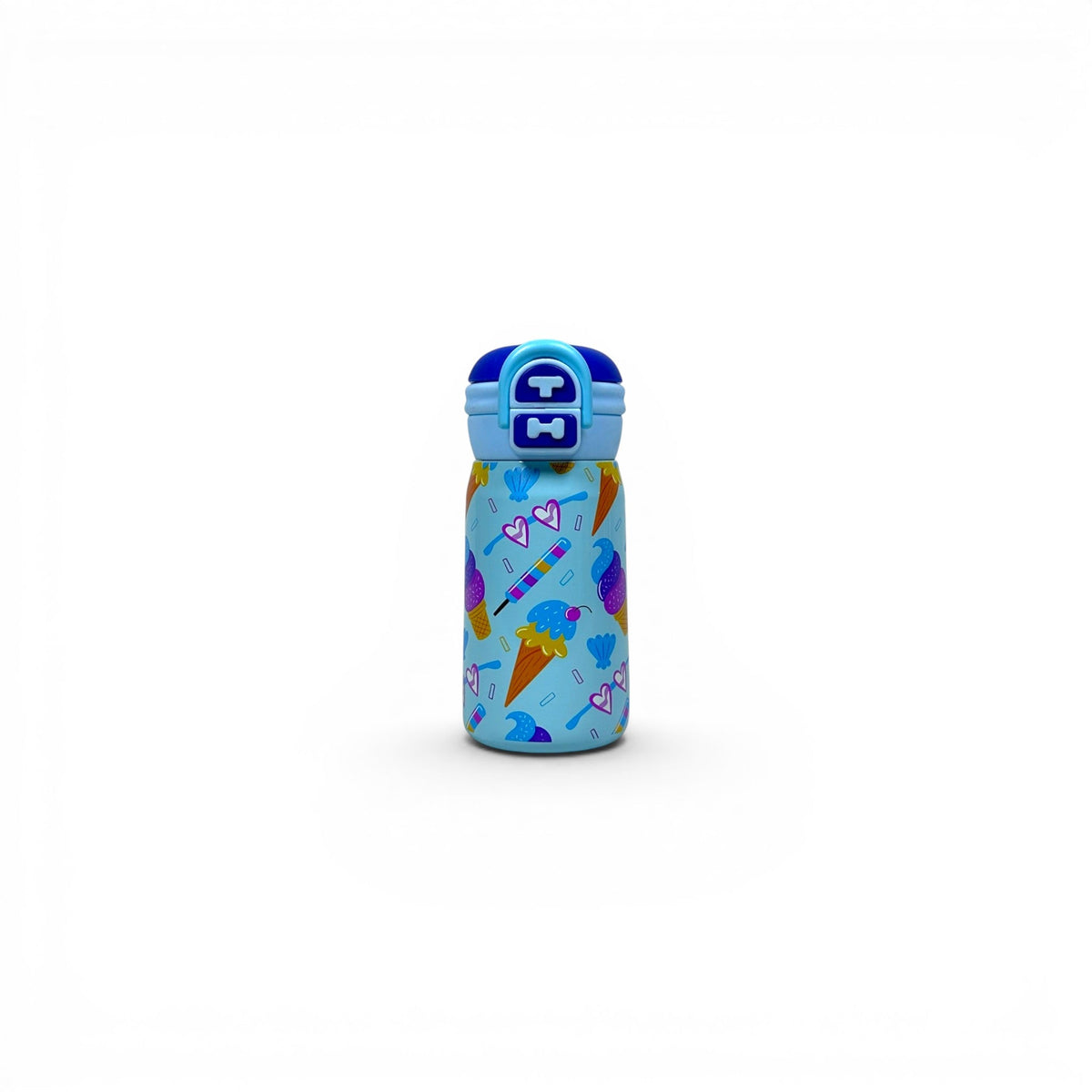 Stainless Metal Dual Sipper Water bottle 400ML