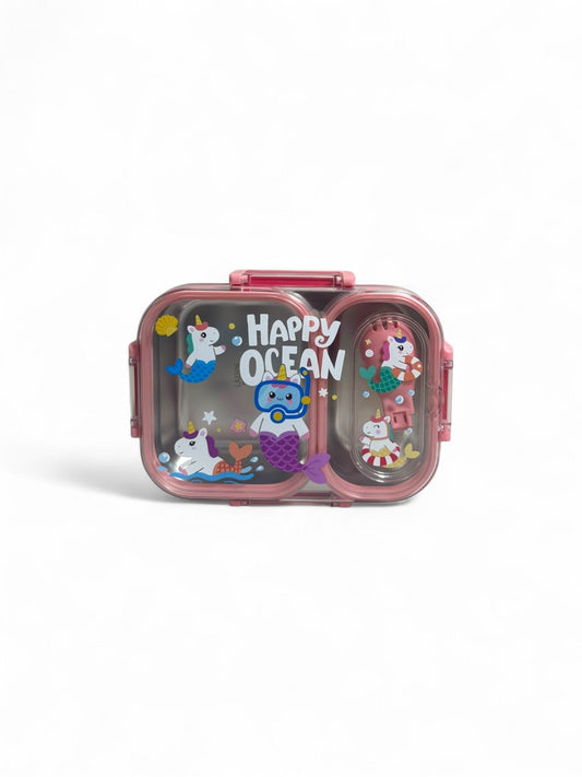 Unicorn 600ML Stainless Metal Lunchbox