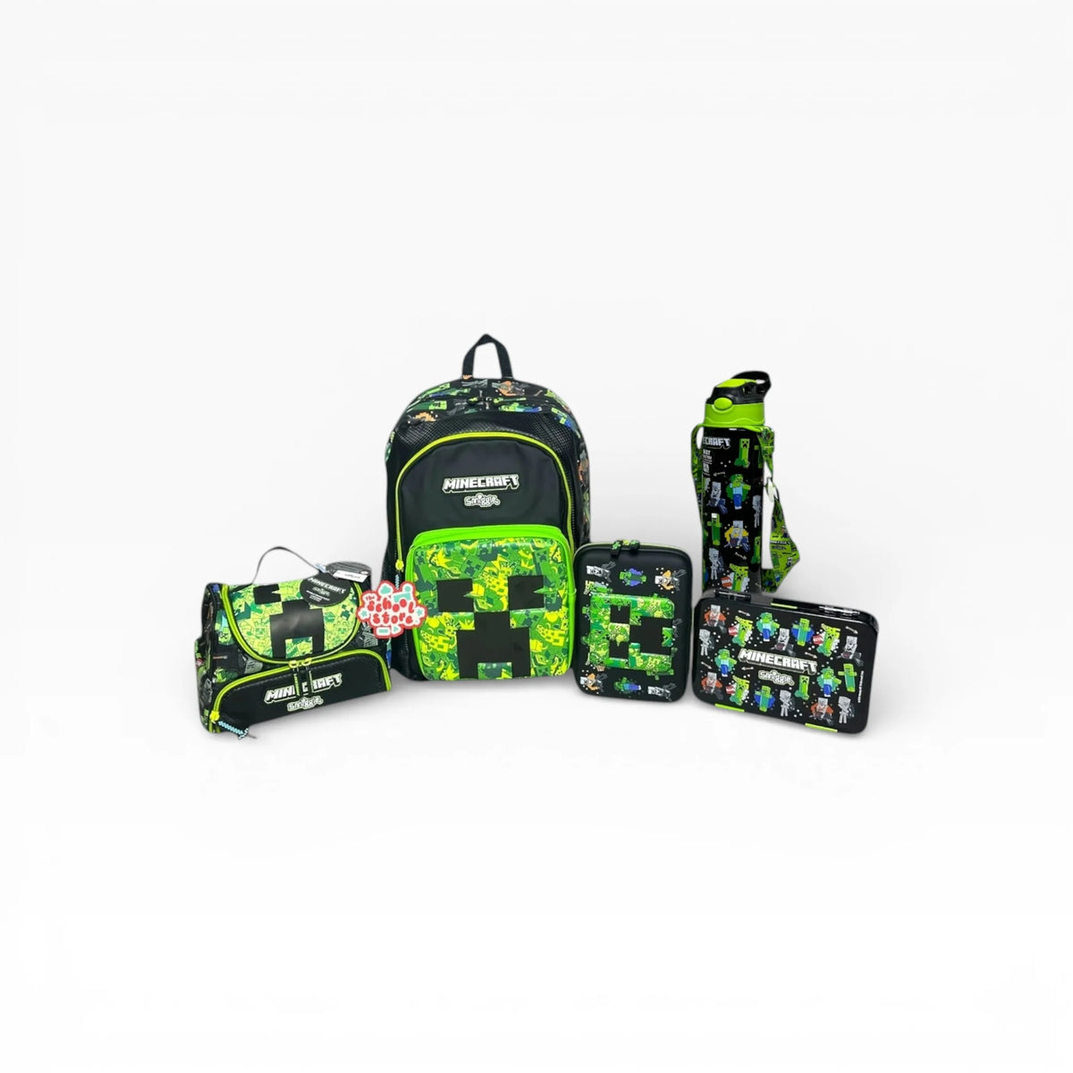 Original Minecraft 5 piece bundle For Grade 1 Till 5 Boys