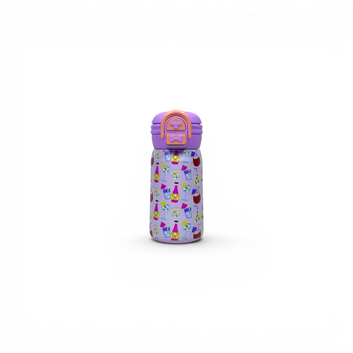 Stainless Metal Dual Sipper Water bottle 400ML