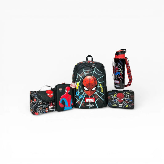 Original Spiderman 5 piece bundle For Grade 1 Till 5 Boys